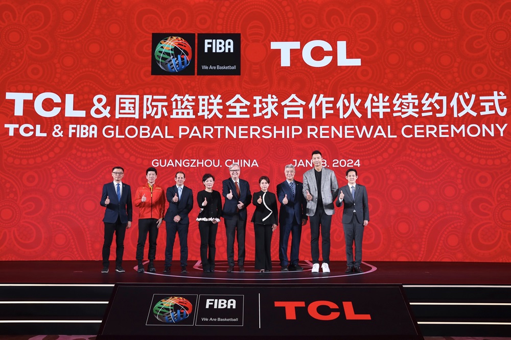 ​TCL再度续约国际篮联，助力中国女篮剑指巴黎奥运